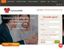 Tablet Screenshot of consorciocred.com